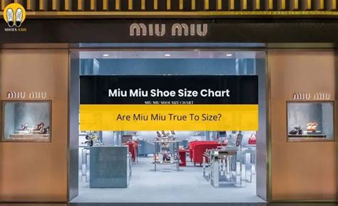 are miu miu shoes true to size|Miu Miu sunglasses.